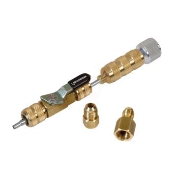 Rothenberger Schrader Valve Tool+1/4 İnç İnç+5/16 Adapto - 87800