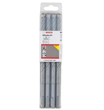 Bosch SDS Plus-5X Kırıcı Delici Uç 12,0x210 mm (10 Adet) - 2608833906