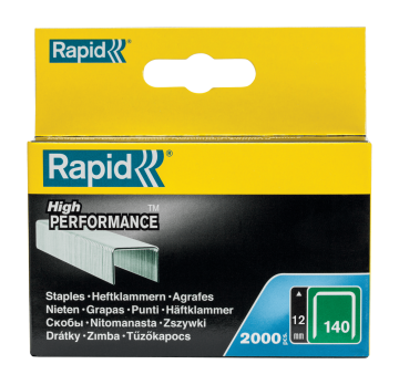 Rapid Zımba Teli 140 Serisi 12 mm (1 Paket/2000 Adet)
