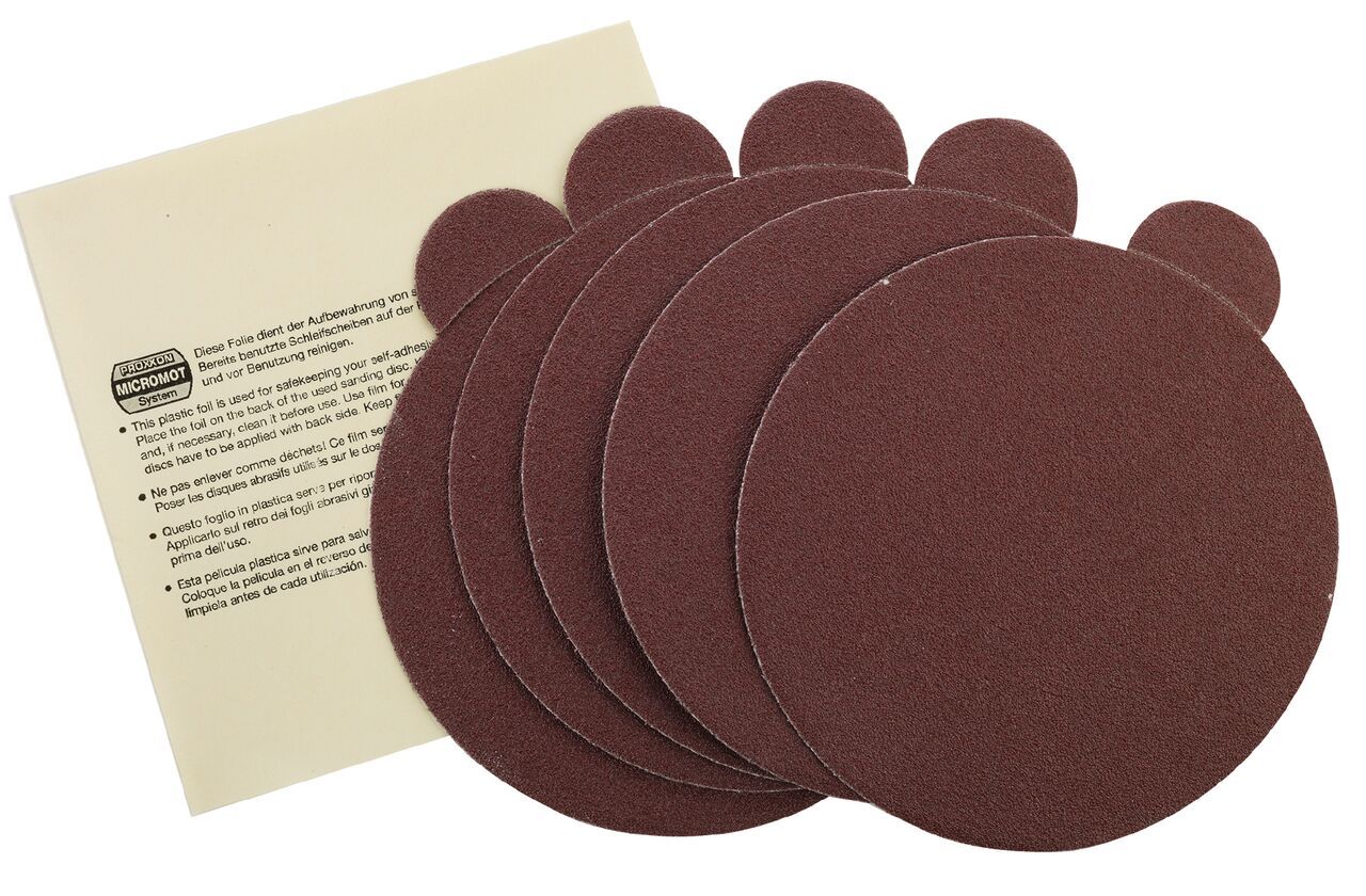 Proxxon Zımpara 125 mm 80 Kum (5 Adet) TG125/E İçin (28160)