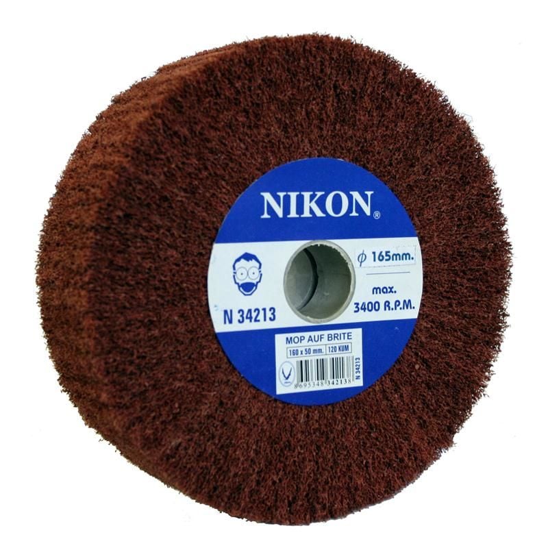 Nikon Mop Auf Brıte Non Woven Zımpara 120 Kum - NIK34223