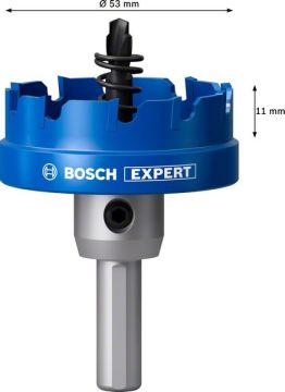 Bosch Delik Açma Testeresi Expert Carbide Metal 53 mm - 2608901436