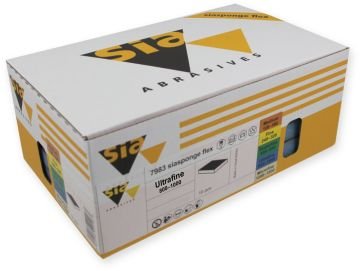 Sia Sünger Taban Zımpara Islak Kuru 7983 Siasponge Flex Pad 98x120 mm Ultra Fine 220 Kum