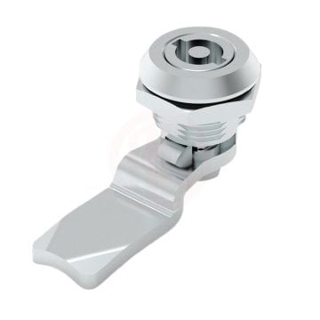 Mesan Yaylı Pano Kilidi Çentikli Zamak Krom Kaplamalı