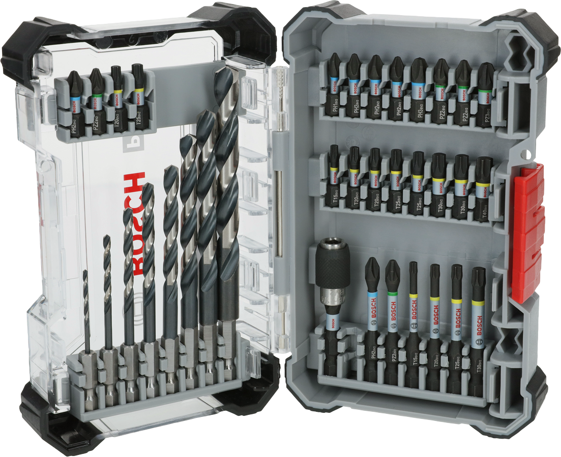Bosch Aksesuar PRO Impact Vidalama ve Metal Delme Seti 35li