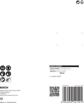 Bosch Expert Zımpara Kağıdı C470 Seti 125 Mm 8 Delikli 6 Lı Paket - 2608900812