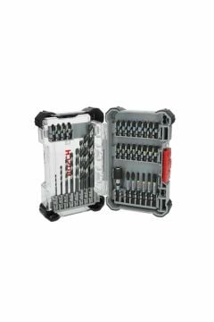 Bosch Aksesuar PRO Impact Vidalama ve Metal Delme Seti 35 Parça