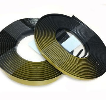 Atlastek 4x20 mm 25 Metre Yapışkanlı Yüksek Kalite Poliüretan Sünger Conta