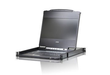 Aten Tek Rayda Hareket Eden, Sürgülü Kasaya Sahip, Kvm Switchi Olmayan, Türkçe Klavye, Touchpad Ve 17.3 Hdmı/Dvı/Vga Lcd Ekranı Bulunan Konsol, Konsol Sayısı 2 (İlave Konsol Portları Sayesinde 2 Lokal Kullanıcı Çalışabilir.)