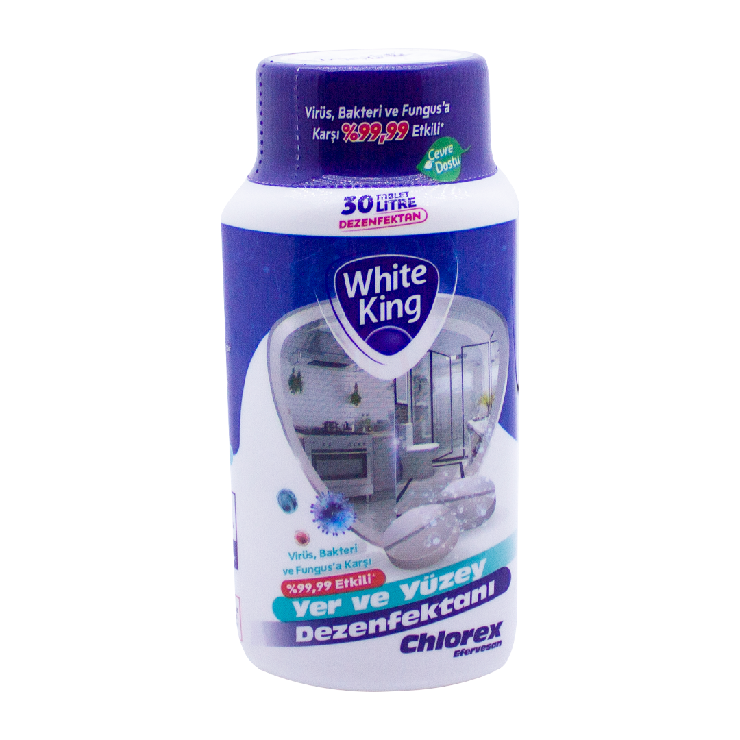 White King Yer ve Yüzey Dezenfektanı 30'lu Tablet