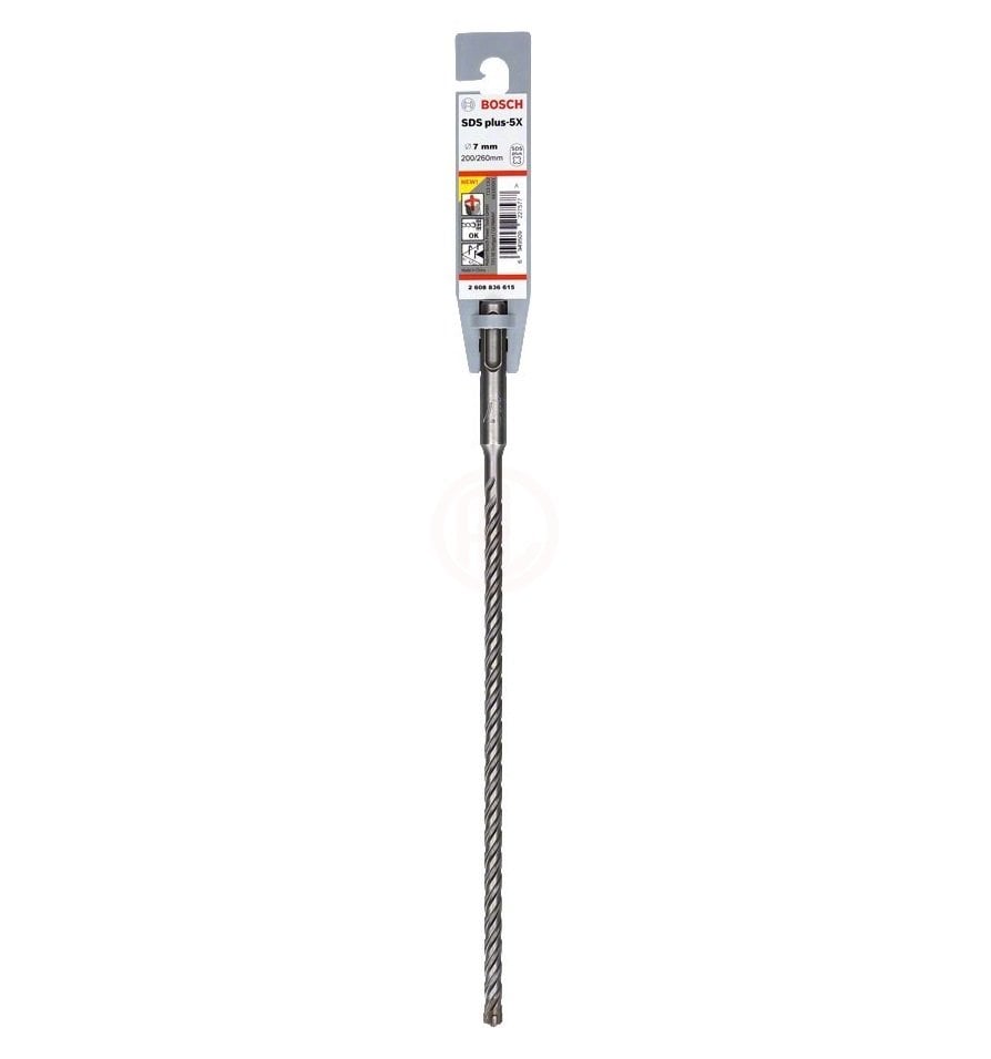Bosch SDS Plus-5X Kırıcı Delici Uç 7,0x260 mm (1 Adet) - 2608836615