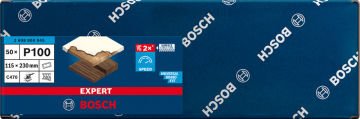 Bosch Expert Zımpara Kağıdı C470115x230 100 Kum 14 Delikli 50 Li Paket - 2608900945