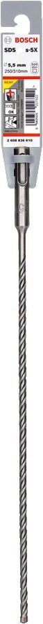 Bosch SDS Plus-5X Kırıcı Delici Uç 5,5x310 mm (1 Adet) - 2608836610
