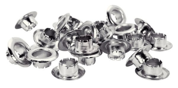 Rapid Kuşgözü Delik Halka Alüminyum 6 mm (1 Paket/25 Adet) - 5000410