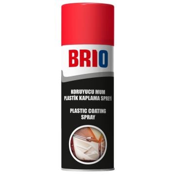 Brio Koruyucu Mum Plastik Kaplama Spreyi Transparan Şeffaf 400 Ml
