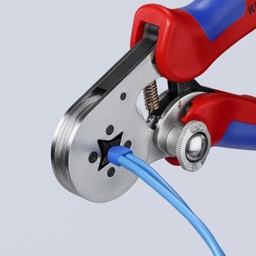 Knipex Kablo Yüksük Sıkma Pensesi - KNI975504