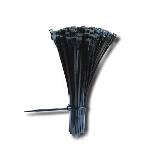 Çet-San Siyah Kablo Bağı 4,8x380 mm (1 Paket/100 Adet)