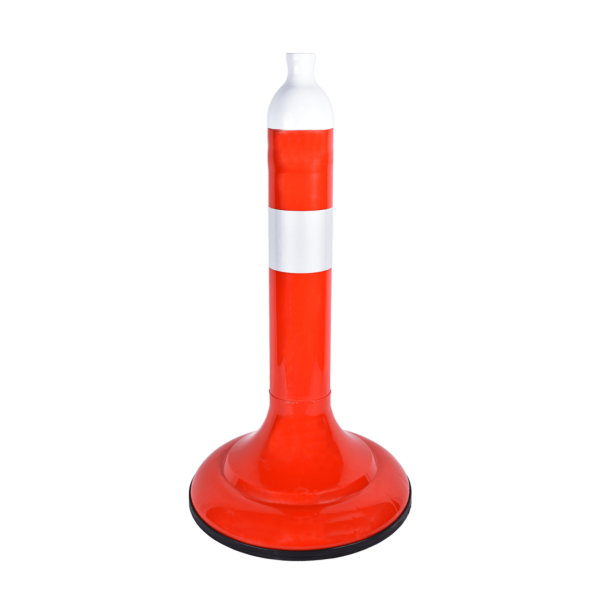 MFK Plastik Dubalı Uyarı ve Reklam Dikmesi 75 Cm Kırmızı - MFK4020