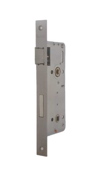 Özruh BANYO WC TİPİ GÖMME KİLİT 35 MM SATEN PASLANMAZ - T9B350P