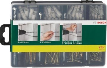 Bosch Vidalama ve Delme Ucu Set (173 Parça) - 2607019511