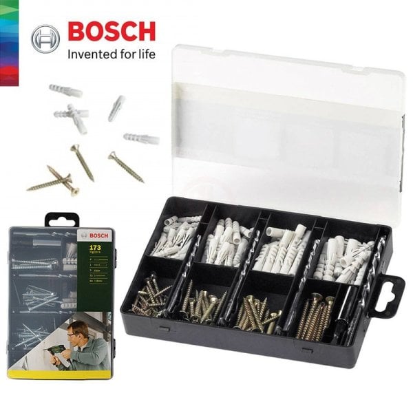Bosch Vidalama ve Delme Ucu Set (173 Parça) - 2607019511