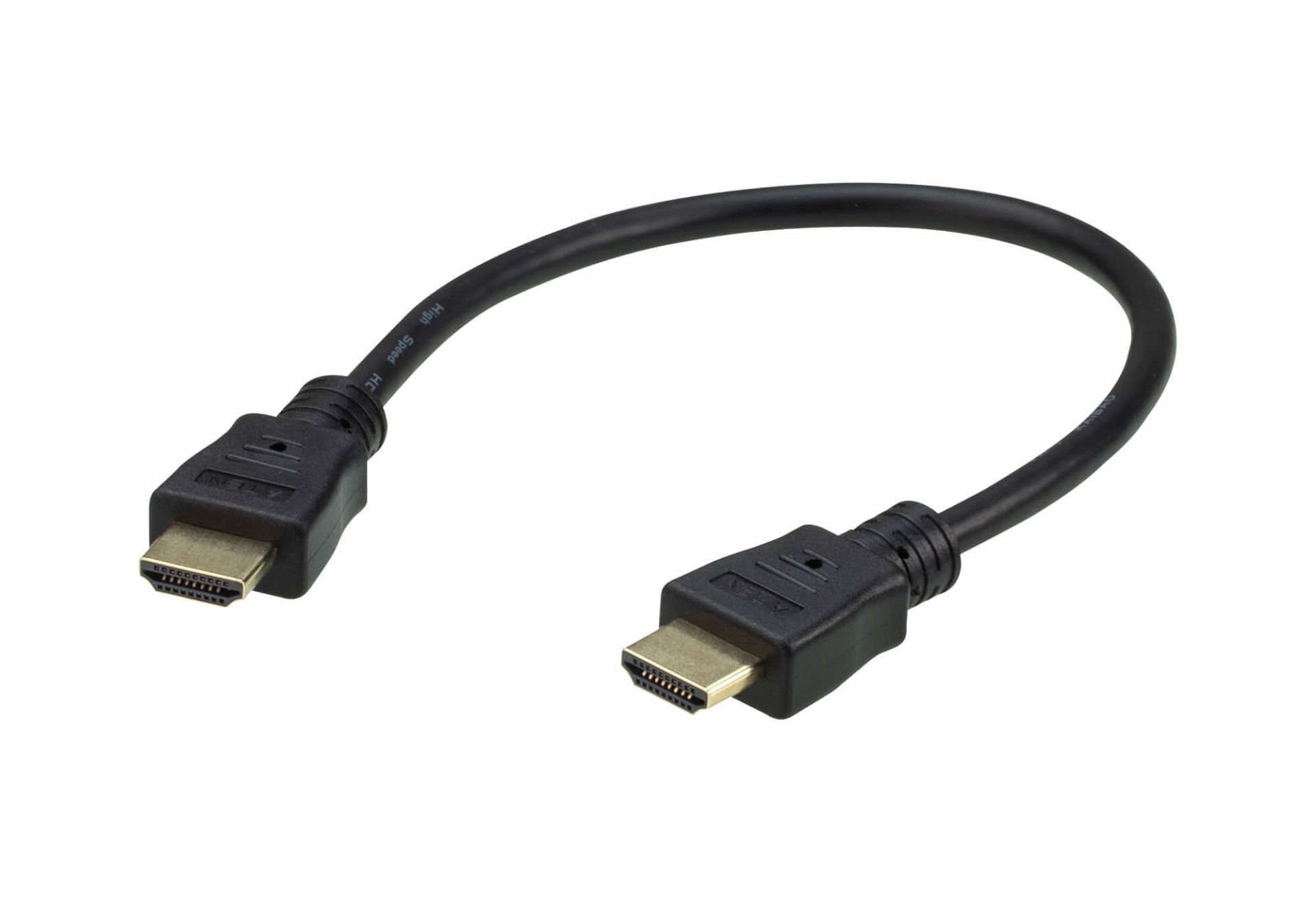 Aten High Speed Hdmı With Ethernet Bağlantı Kablosu, 0.3 Mt, 4K, Hdmı, Hdcp 2.2