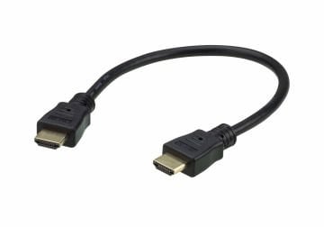 Aten High Speed Hdmı With Ethernet Bağlantı Kablosu, 0.3 Mt, 4K, Hdmı, Hdcp 2.2