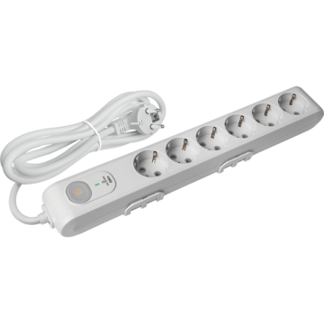 Viko Multi-Let Altılı Şok Korumalı Topraklı Kablolu Çarpma Karşıtı Örtücü 1,5 Mt