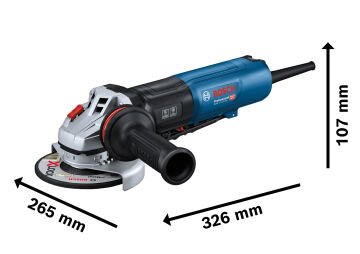 Bosch Avuç Taşlama Makinesi GWS 17-125 PS (125 mm) - 06017D1300
