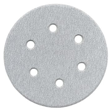 Nikon Alüminyum Oksit Cırtlı 6 Delikli Disk Zımpara 150 Mm 240 Kum - NIK33477