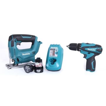 Makita Akülü Makine Seti DK1475X3 (2 x 1,3 Ah Akü)