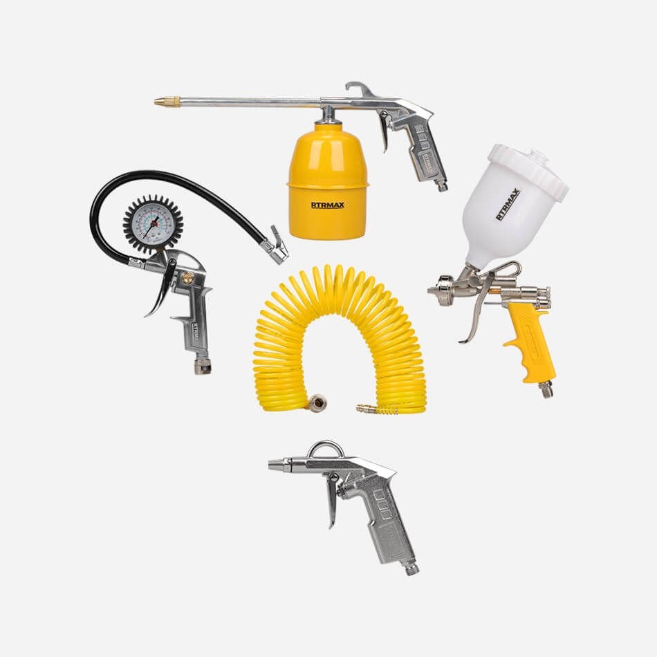 Rtrmax RH20001 Havalı Alet 5 Li Set