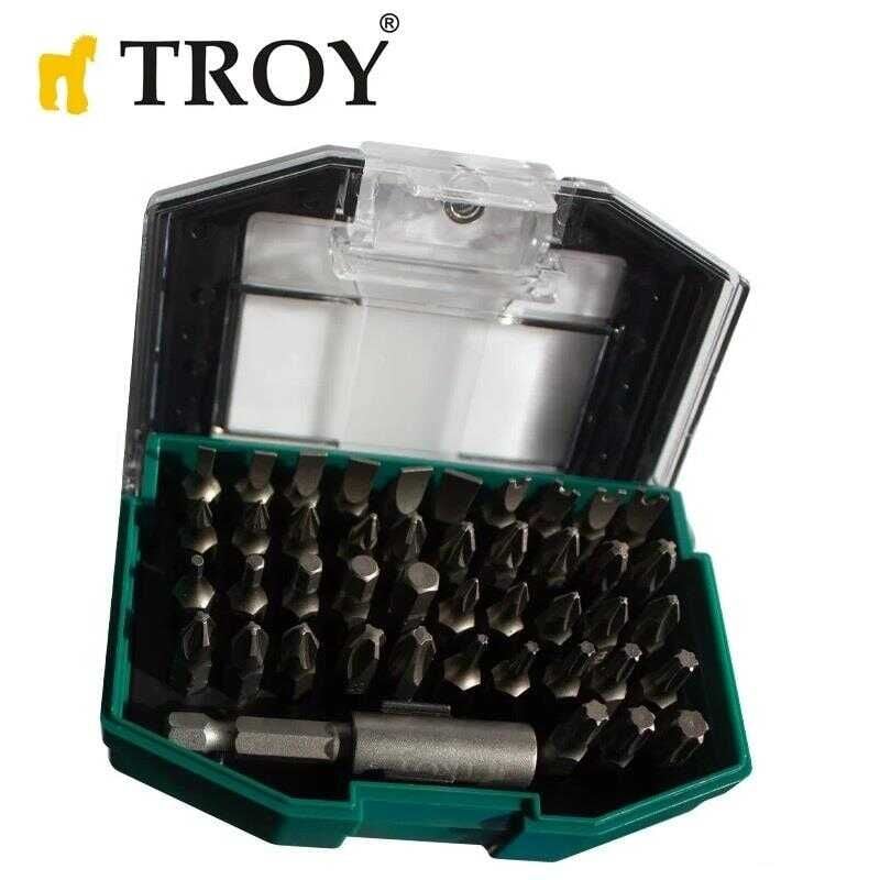 TROY 22344 Bits Uç Seti, 44 Parça