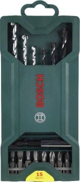 Bosch Vidalama ve Matkap Ucu X-Line Set (15 Parça) - 2607019579