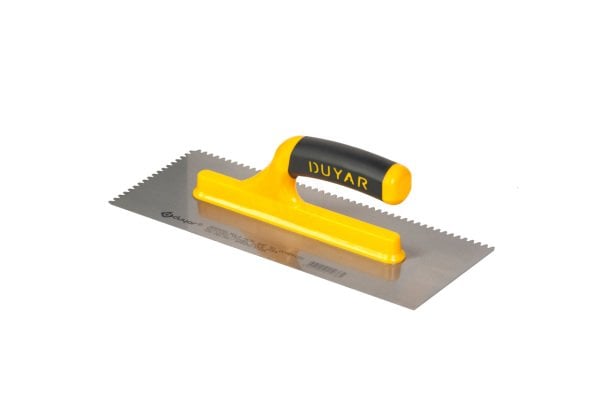 Duyar Seramik Malası Açık Plastik Saplı Üçgen 4x4,5 Diş 40 Cm