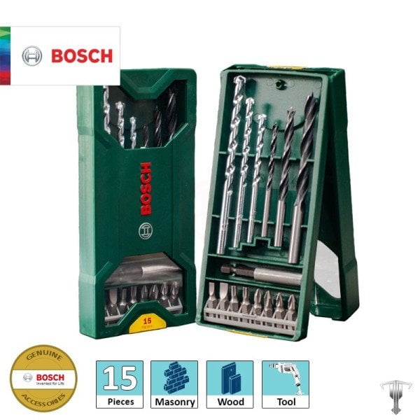 Bosch Vidalama ve Matkap Ucu X-Line Set (15 Parça) - 2607019579