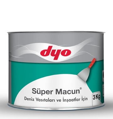 Dyo Süper Macun Alkid Bağlayıcı Esaslı Sentetik 3 Kg