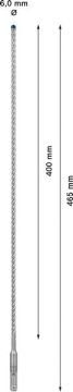 Bosch Kırıcı Delici Uç SDS-Plus-7X Expert 6x465 mm (1 Adet) - 2608900076