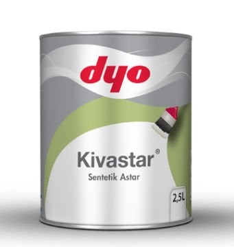 Dyo Kivastar Alkid Bağlayıcı Esaslı Sentetik Astar Boya 0,75 Lt