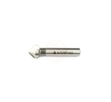 MTE Silindirik Saplı Havşa Freze Üç Ağızlı HSS DIN 335/C (90°) 6,3x45 mm