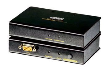 Aten Vga Kvm (Keyboard/Video Monitor/Mouse) Mesafe Uzatma Cihazı, 150 Mt, Ps/2 Konsol, Esd Ve Gerilimdeki Ani Yükselmelere Karşı Korumalı