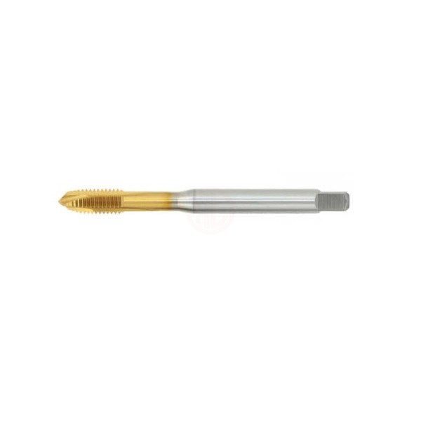 MTE Üniversal Eğik Ağız Bilemeli Kılavuz HSS-E DIN 371 (6H) Galaksi TIN Kaplı M5x70x0,80 mm