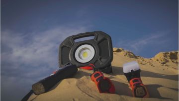 Brio Led Şarjlı Lamba Led Work Lamp 4000L Bluetooth Hoparlör