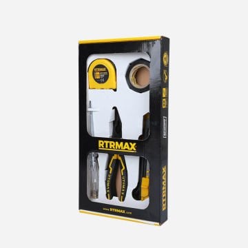 Rtrmax RTK7003 5 Li Set Pense - Metre - K.Kalem - E.Bant - M.Bıçağı