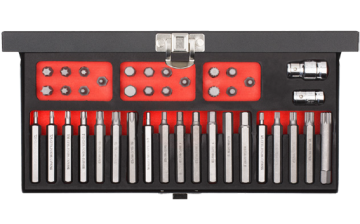 Ceta Form 40 Parça H10 Torx-Allen-Xzn Lokmalı Bits Uç Takımı (Metal Kutulu)
