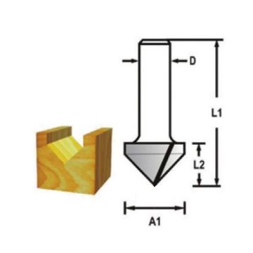 Topshop Freze Bıçağı 12X24 Mm - TSP14479