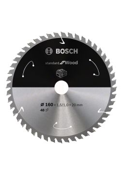 Bosch Daire Testere Bıçağı Standard For Wood 160x20 mm 48 Diş - 2608837678