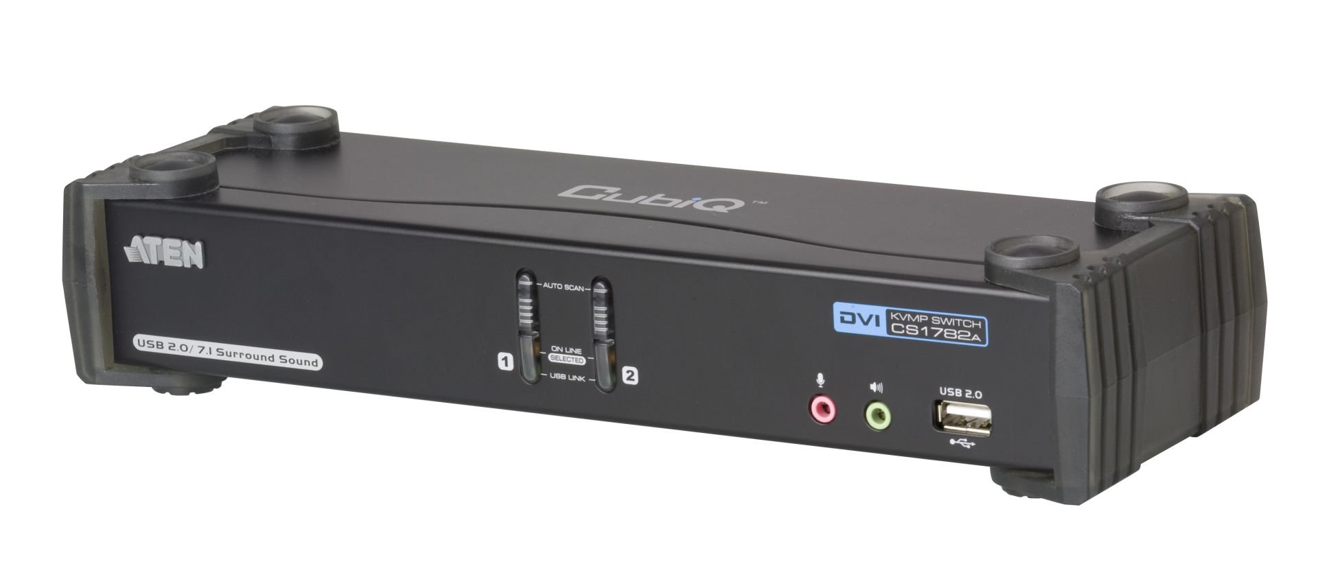 Aten 2 Port Usb Dvı Dual Link Kvmp™ (Keyboard/Video Monitor/Mouse) Periferi Switch, 3D Desteği