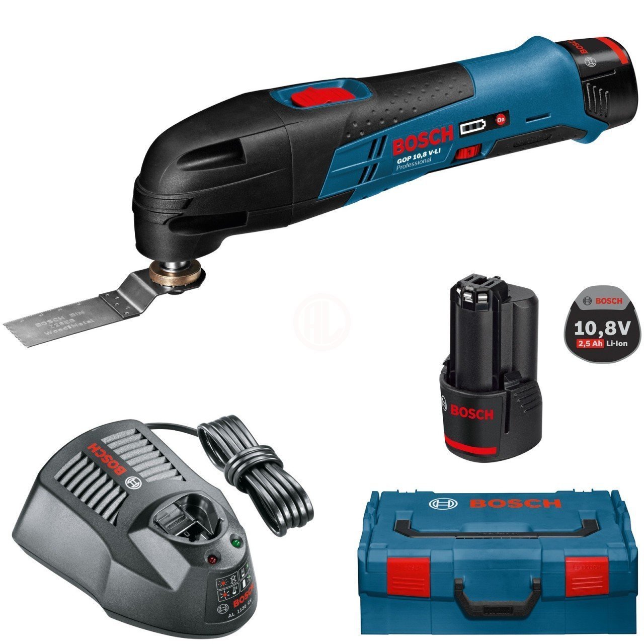 Bosch Gop 10,8 V-Lı 2,5 Ah L-Box 2 Akü Akülü Salınım Hrk - 060185800U