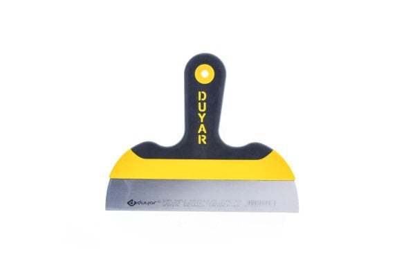 Duyar Eğri Saplı Spatula Plastik Saplı 20 Cm
